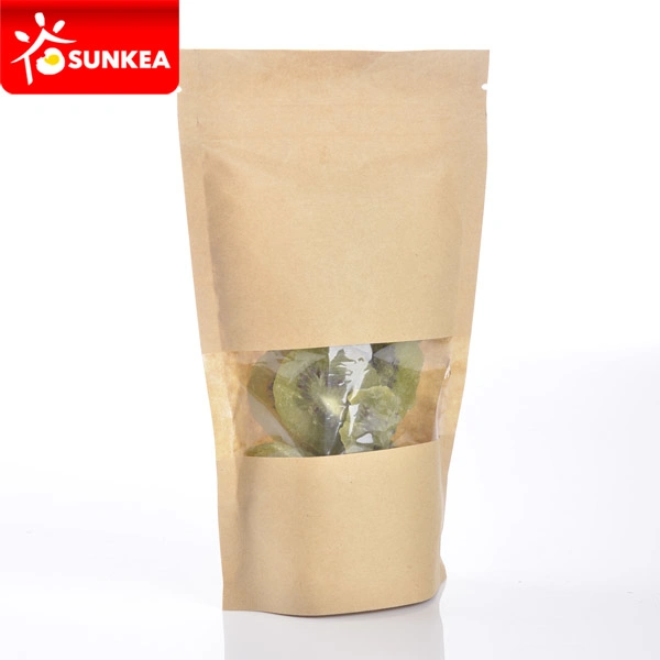 Wholeale Disposable Take Away Food Grade Dry Fruit Nuts Food Packaging Pouch Bag with Zipper