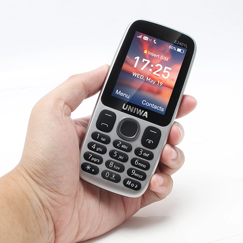 Uniwa E2401L 2.4 Inch Factory Price Keypad 4G Feature Phone