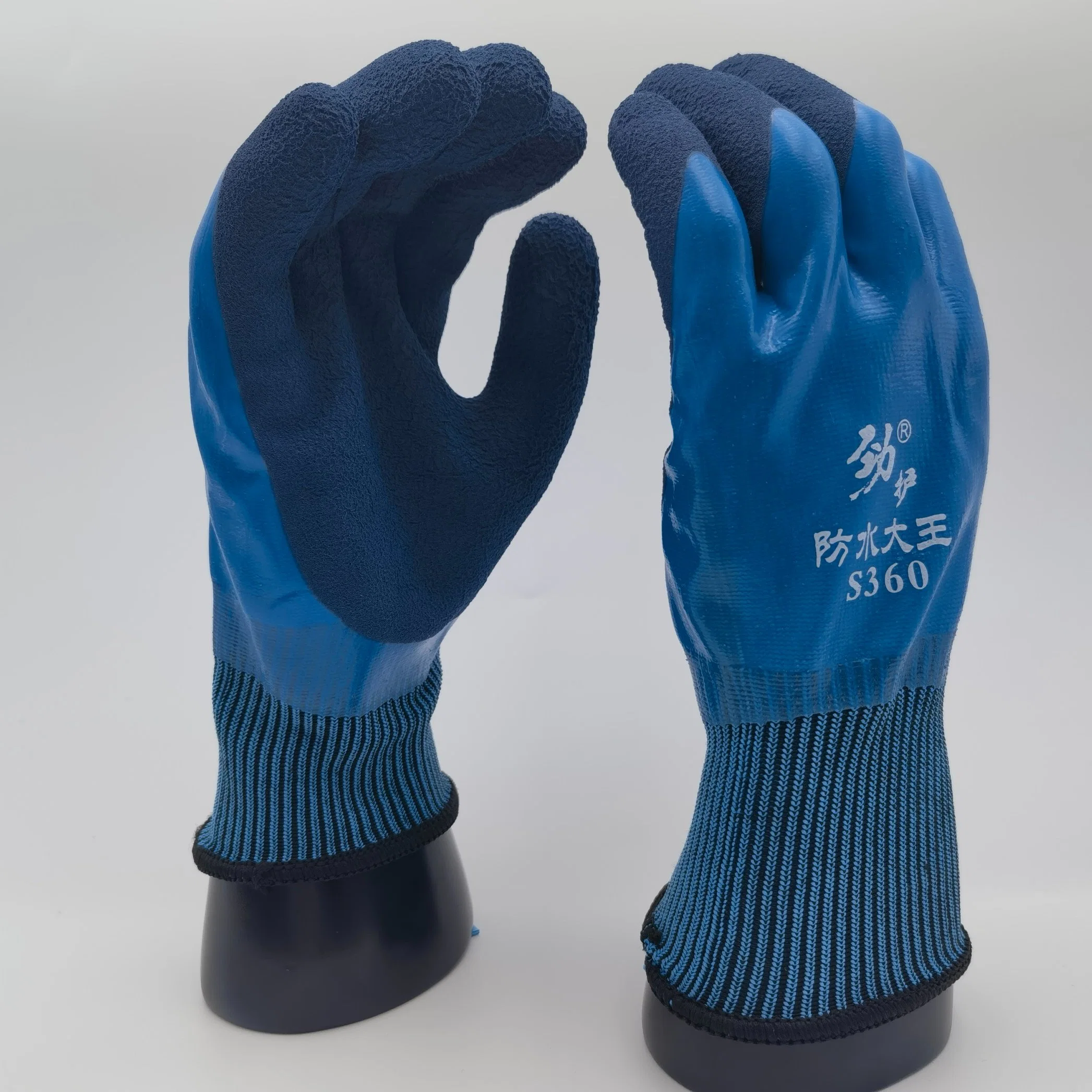 Prix convenable de l'eau chaude d'hiver de la preuve des gants de sécurité de la sécurité industrielle des gants de travail