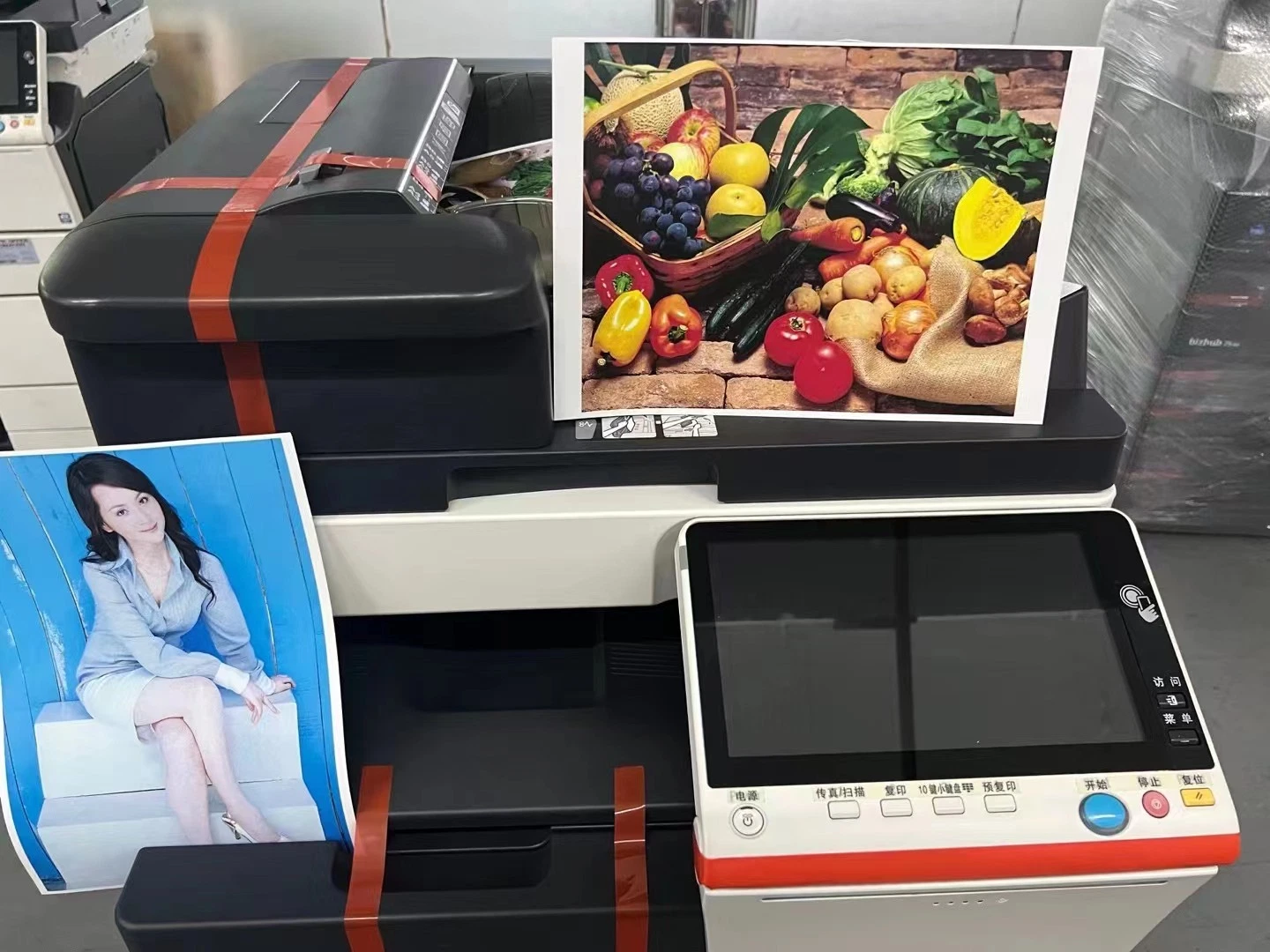 Impressoras fotocopiadoras Máquina para Konica Minolta Bizhub C558 fotocopiadoras digitais Fotocopiadoras de máquinas