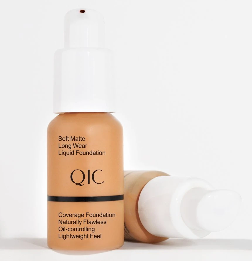 Online Оптовая продажа в наличии 5-цветной Liquid Foundation Matte Oil Control Полный охват Концеерский крем длительный срок водонепроницаемый безупречный жидкий фундамент