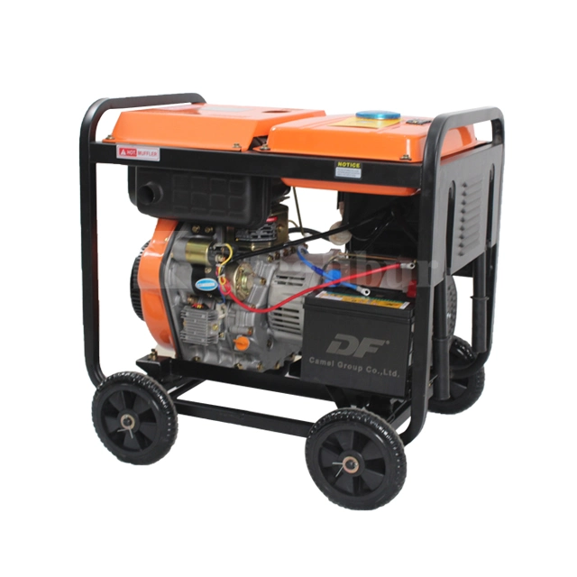 Small Portable 2kw 3kw Open Type Diesel Generator with Optional Parts