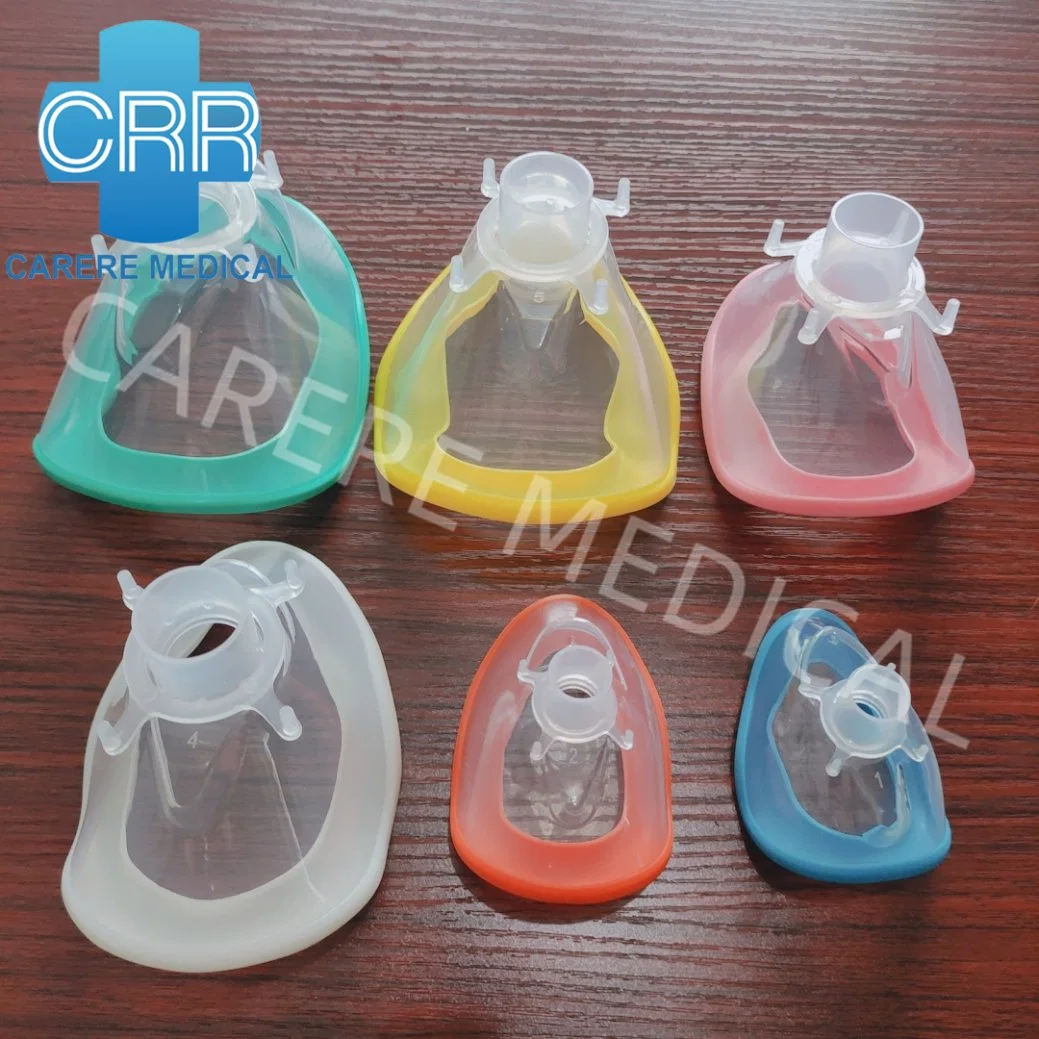 Medical Equipment Disposable Medical Supplieshot Sell Factory Price Anesthetic Breathing Mask --Non Valve with CE ISO for Single Use