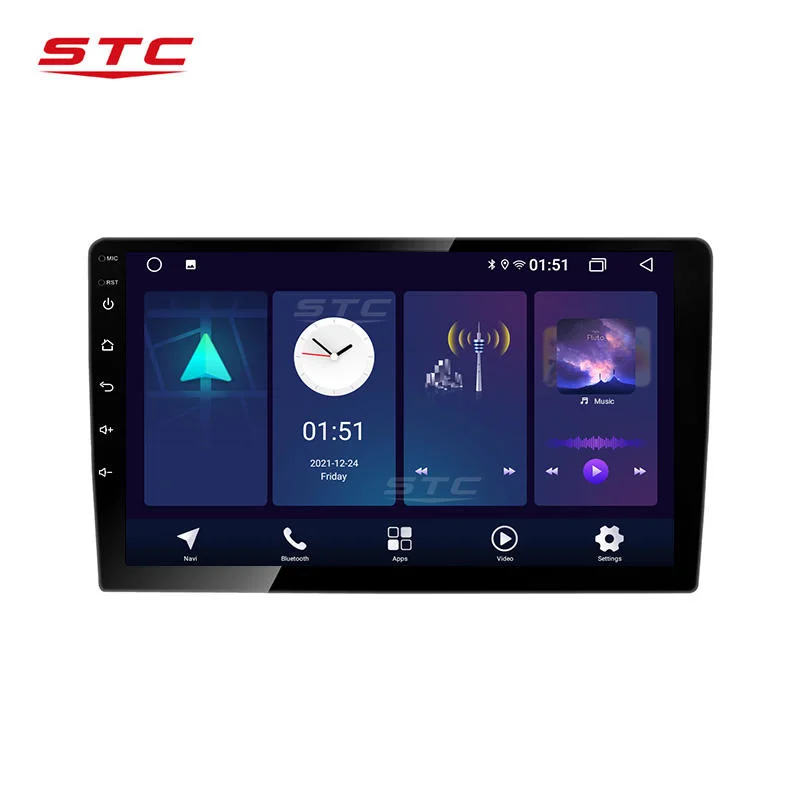 9/10 pouces moniteur Android voiture corps mince lecteur radio voiture automatique avec Ahd et GPS WIF