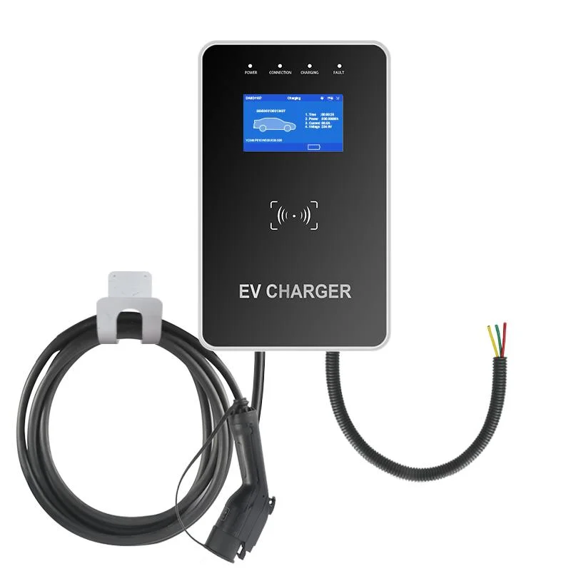 Wallbox Home Electric Vehicle Charger Evsetype2 22kw 3phase AC Fast Prepaid Electric Commercial Car Station EV Charger