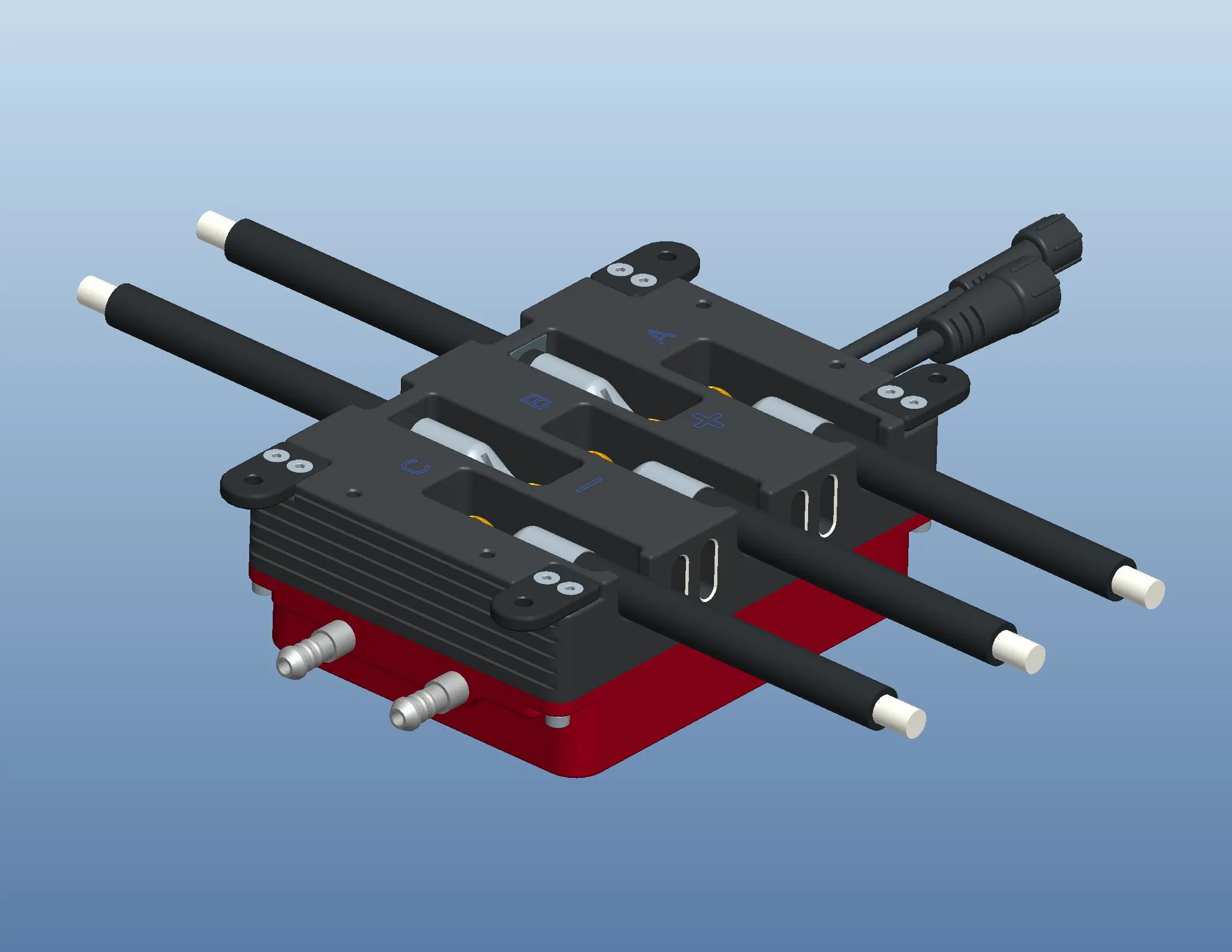 Alta corriente Hobiba ESC 60V 300un controlador de motor sin escobillas de los modelos de RC