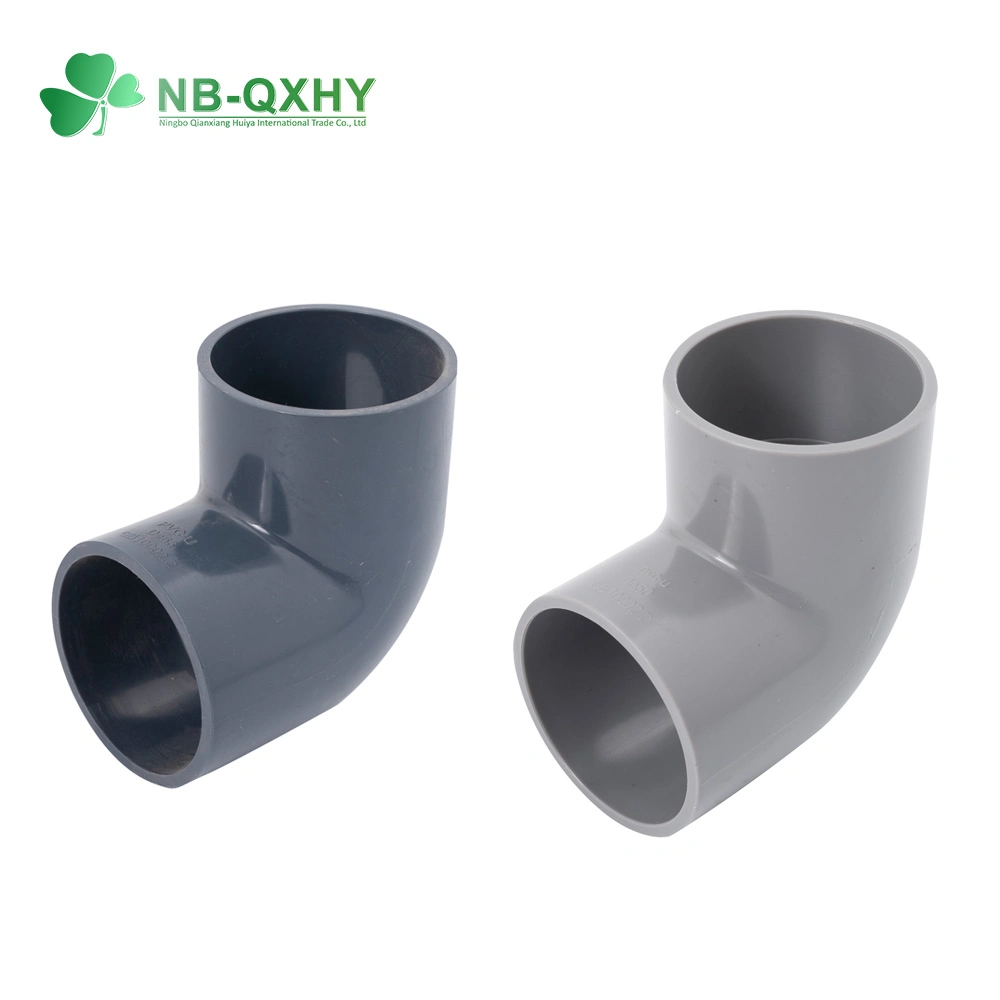 Supérieur DIN PN16/10 PVC Reducer Equal Elbow y Industrie DN15/20/25 Croix UPVC