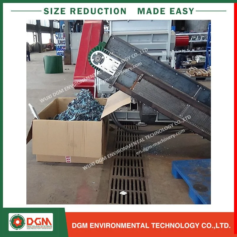 PP/PE/HDPE/LDPE Plastic Pipe Recycling Line for 900mm Tube Shredding