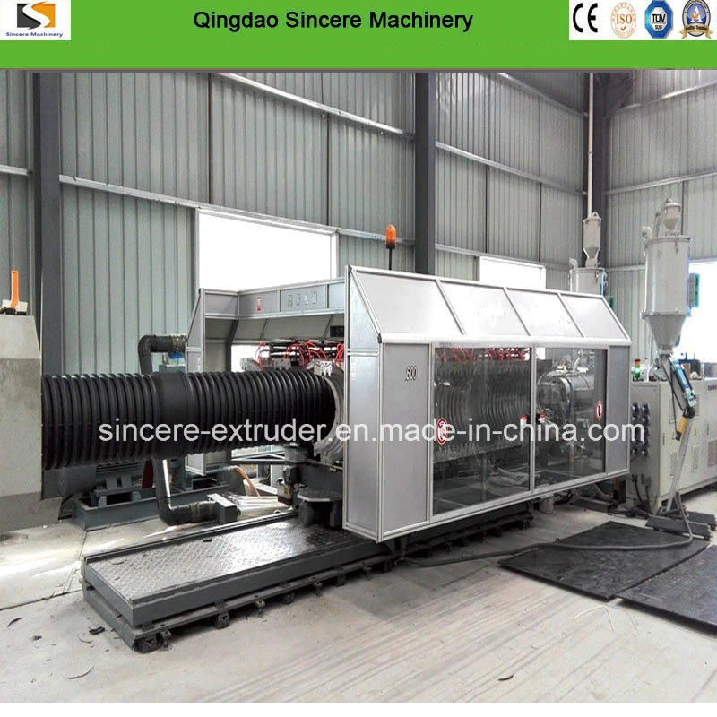 Double-Wall Corrugated HDPE Drainage Pipe Production Line 200-800mm