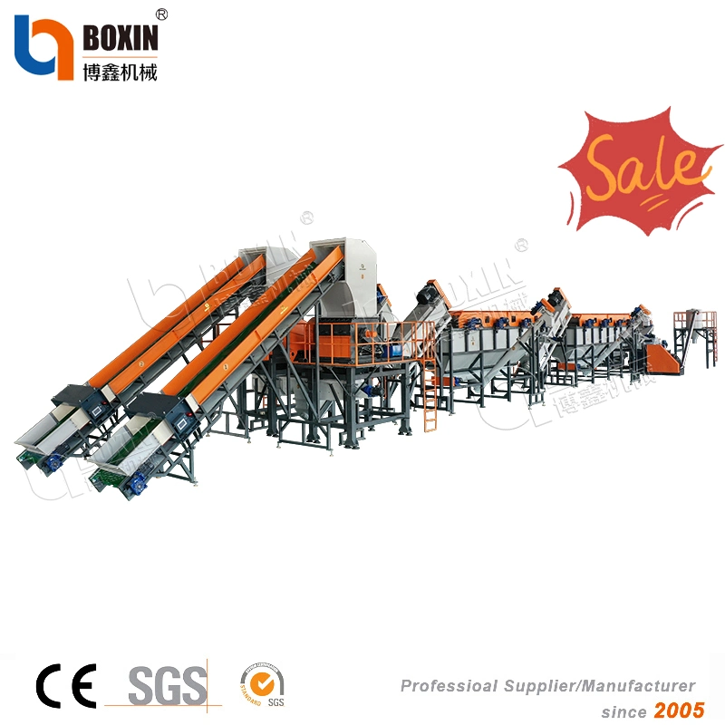 Quality Assurance Auto Waste PP Woven Bags PE Film Recycle Washing Line Plastic Recycling Machines1 - 2 Sets$50, 000.00>= 3 Sets