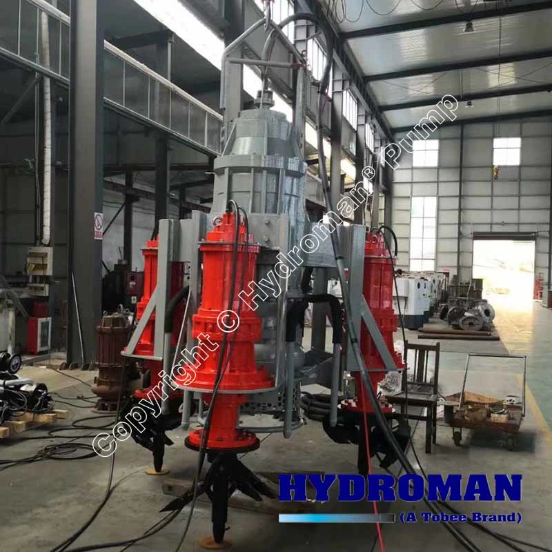 Submersible Sand Suction Dredge Pumps for Jet Ring