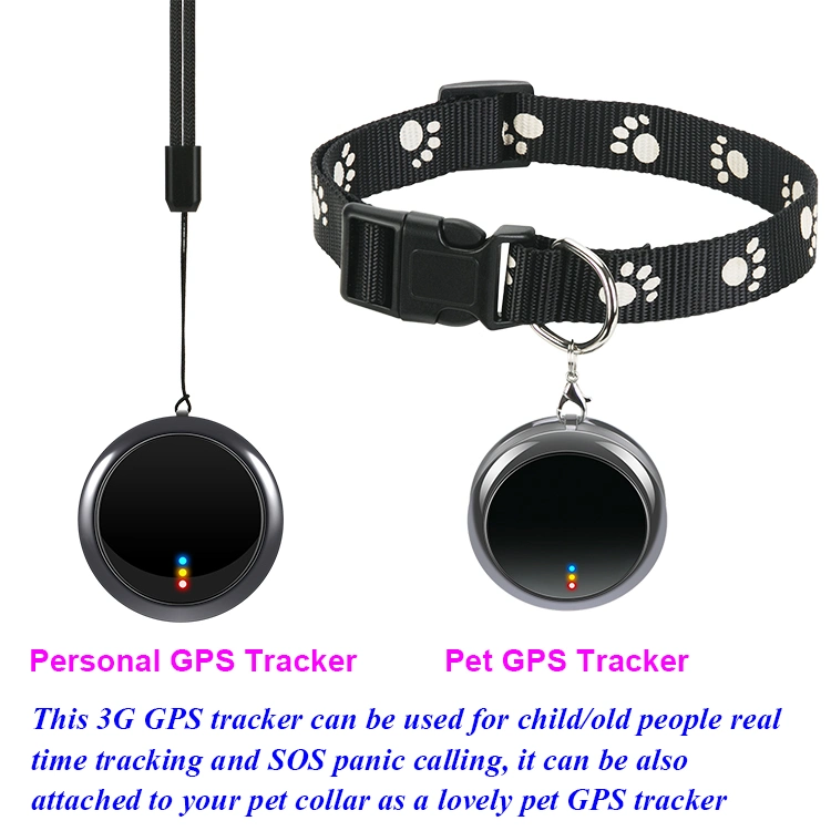 Newest Android Mini 3G30 GPS tracker G WCDMA+dispositif de repérage GPS intelligent GSM pour les enfants/les animaux de compagnie/actifs app gratuite+Web SOS