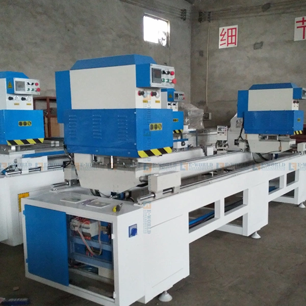 High quality/High cost performance  Steel Factory Price PVC UPVC Double Head Seamless Welding Machine Two Head Seamless Welding Machine PVC Window Seamless Welding Machine