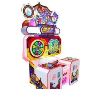 Twin pistolets de tir des mitrailleuses cute baby Parent-Child Coin Machine de jeu pour enfants de la ville de jeux vidéo les dons d'oeufs torsadée