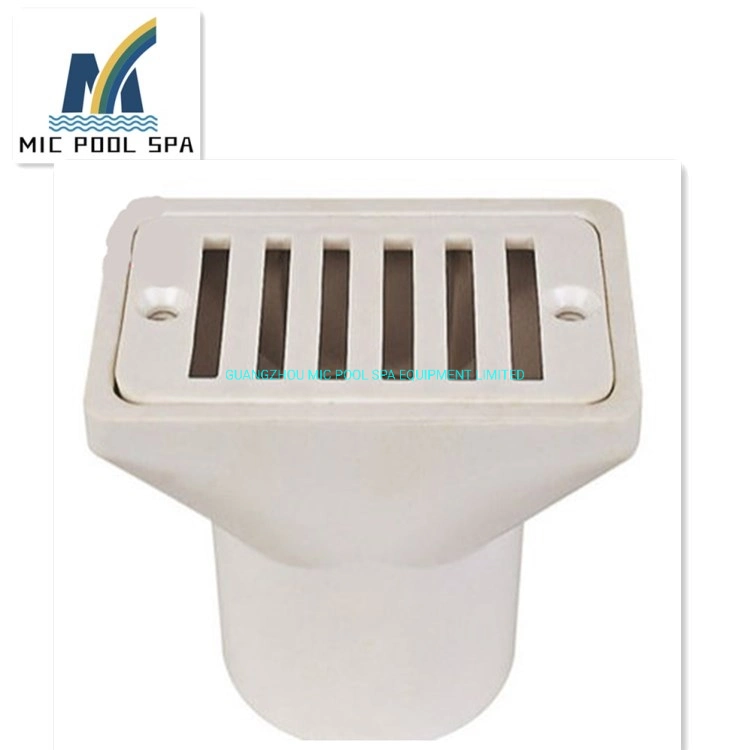 Swimming Pool Suction Fitting Overflow Gutter Drain Backwater Inlet