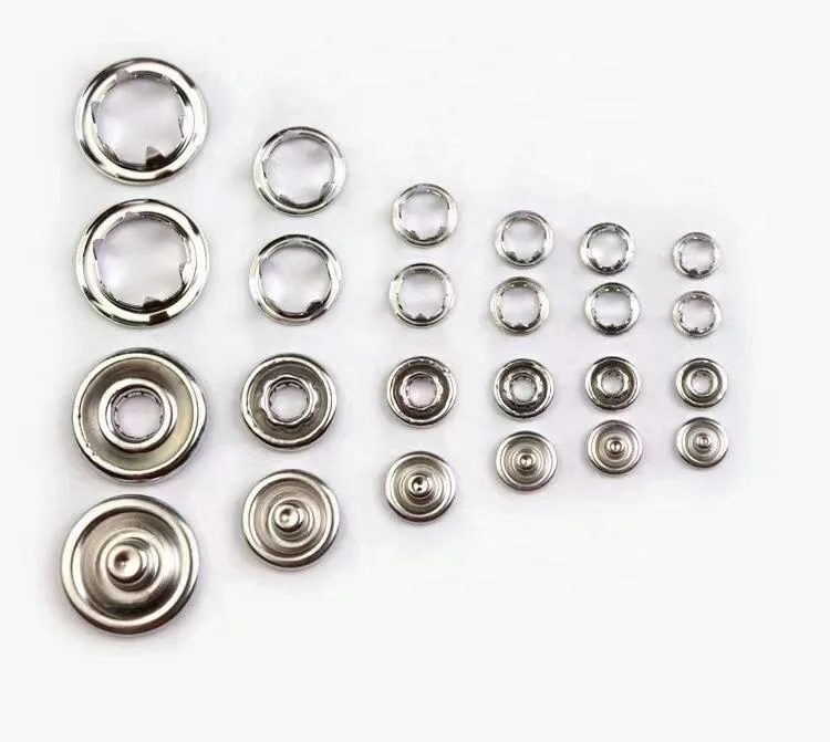 Wholesale/Supplier Manufacture Customized Brass Prong Ring Snap Button for Clothes