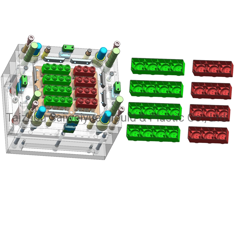 Plastic Lego Early Education Children Construction Blocks Mold Stem Toy Injection Mould