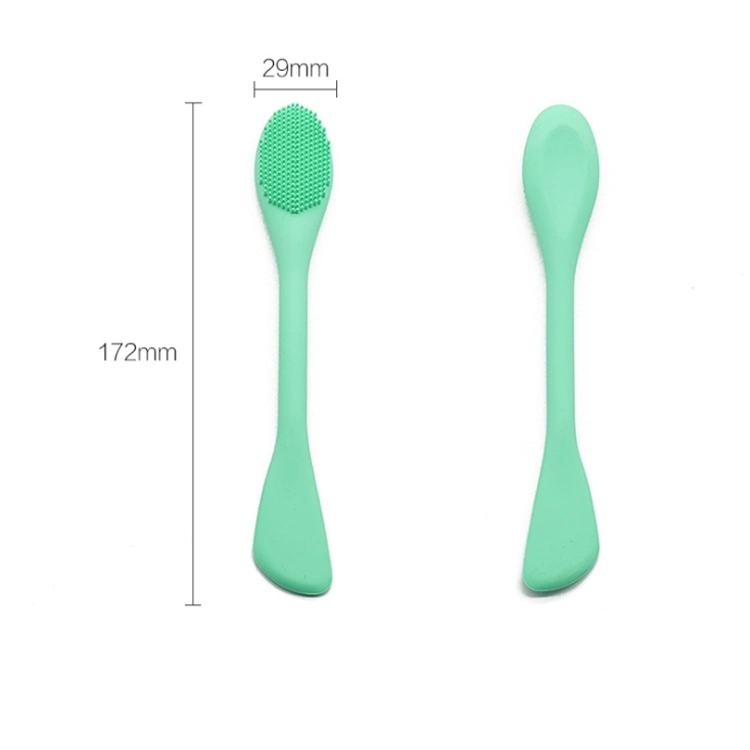 Wholesale/Supplier Amazon Hot Sale Mini Double-Sided Lip Soft Silicone Exfoliating Lip Brush