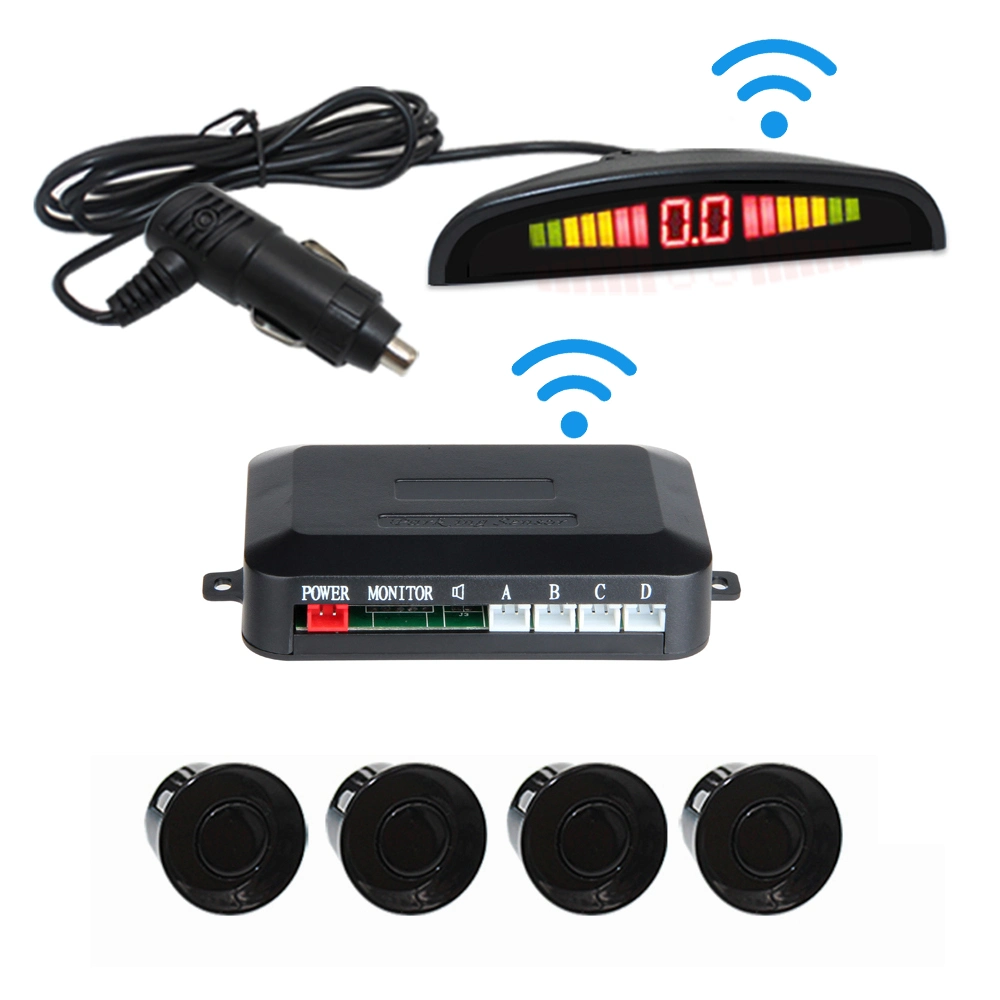 Universal Best Selling Reverse Sensor Car Reversing Aid Car Parking 4 Sensor System