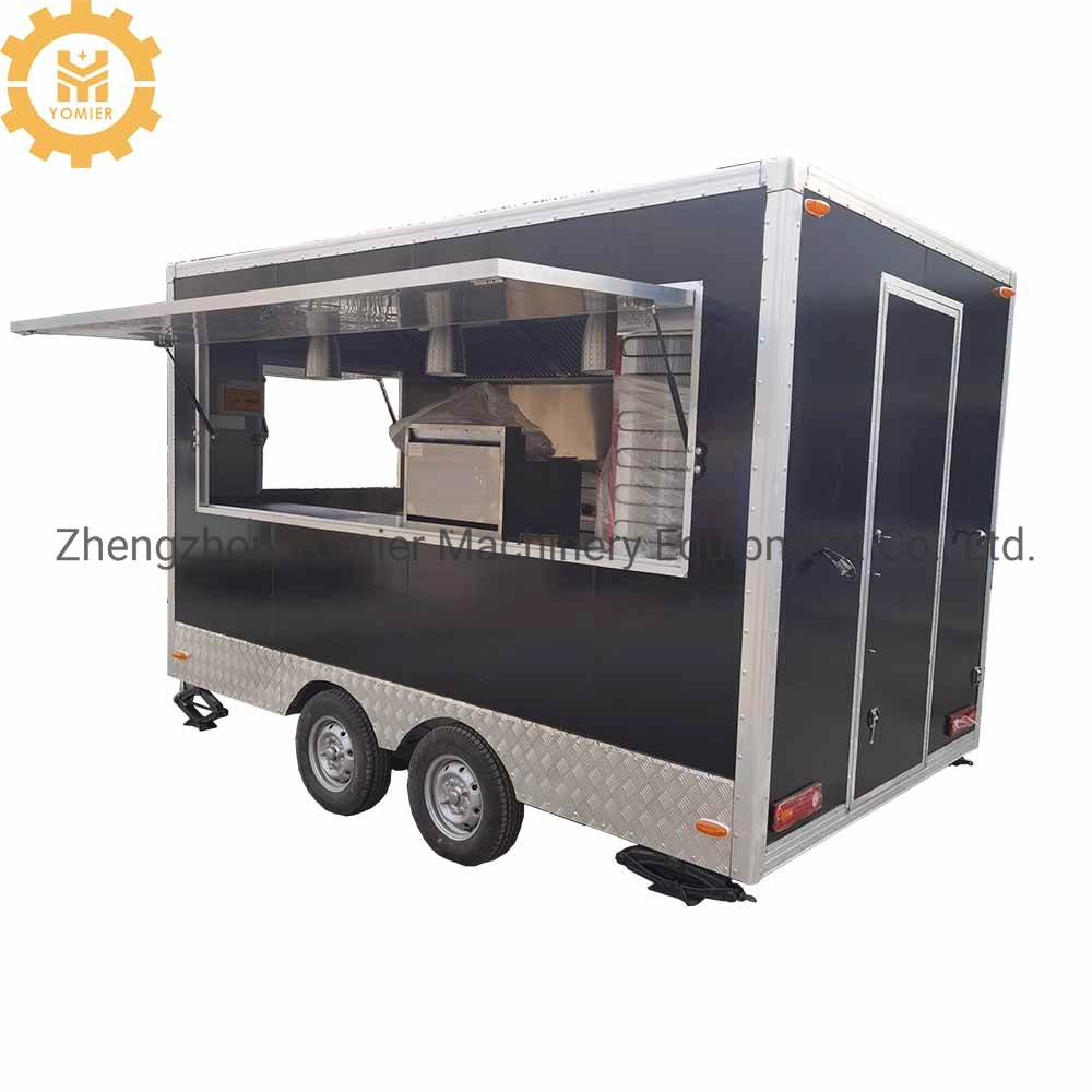 China Mobile Towable Ice Cream Beverage Vending Food Truck