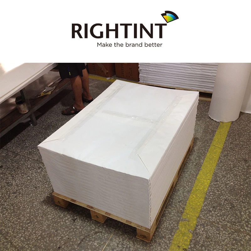 يوفر الملصق اللاصق على الطب Rightint ملصقات 50X70 PVC طباعة الإزاحة