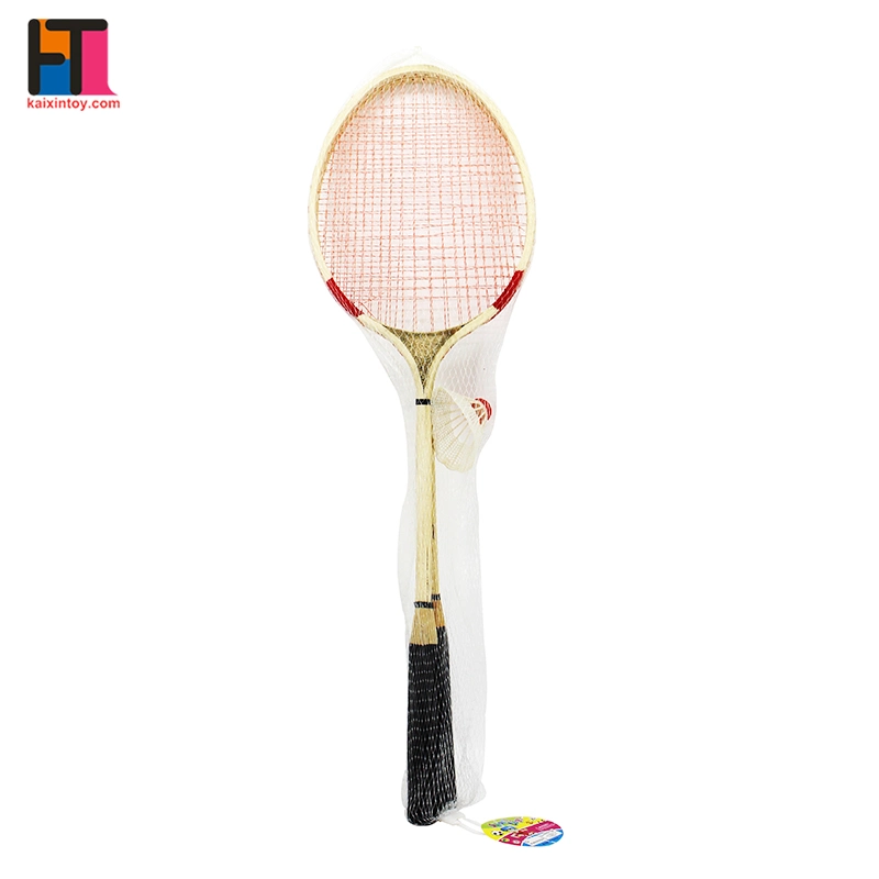 10337665 Kids Sport Toys Light Weight Wooden Badminton Racket