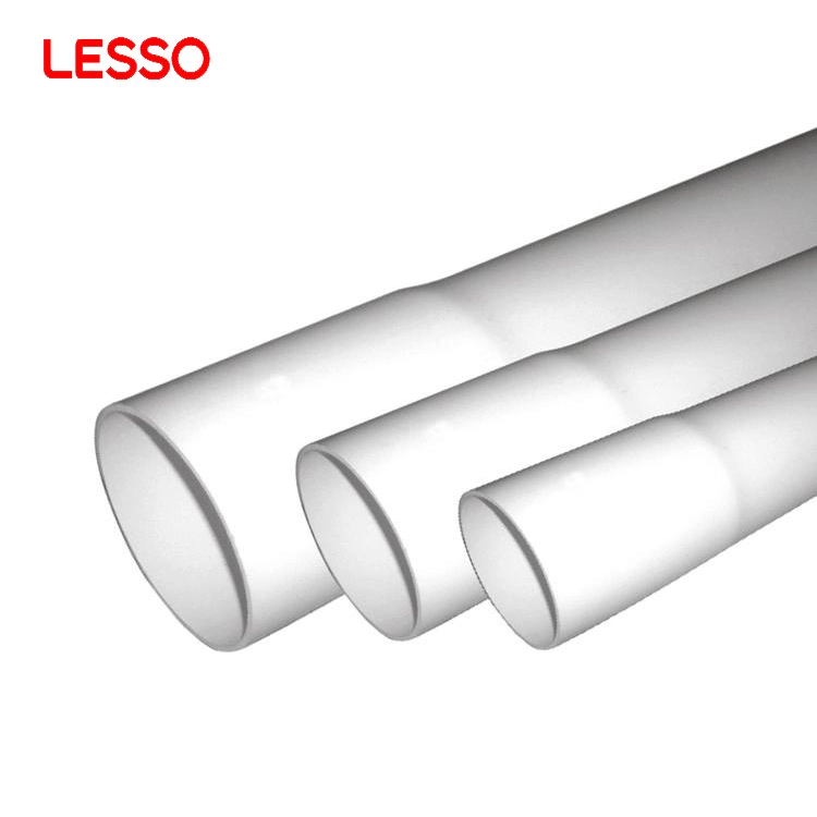 Lesso Hot Sell Non-Toxic 50 Years Service Life PVC Pipe for Water Supply