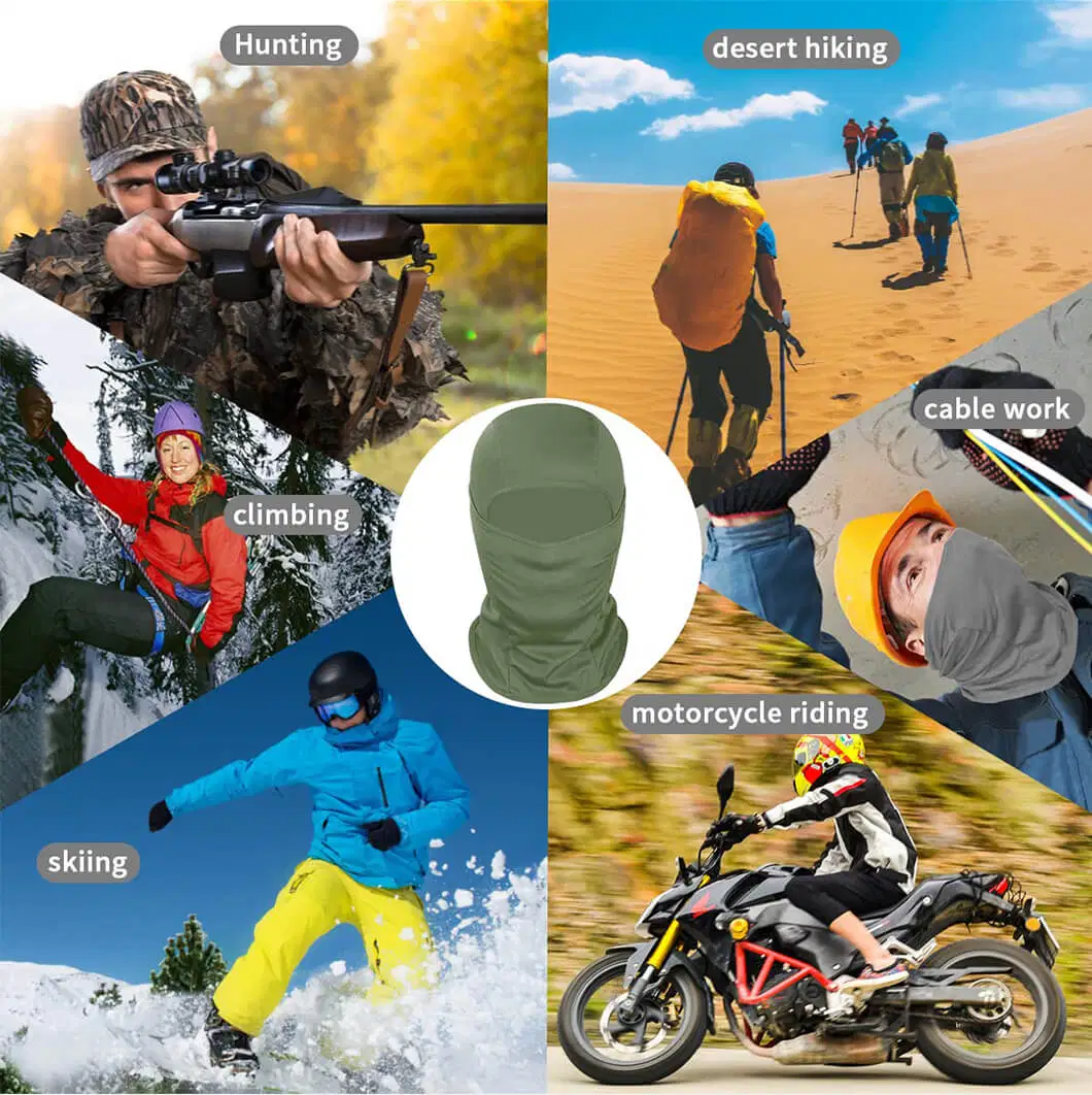 Wholesale/Supplier Black Cycling Mask Face Winter Warm Caps Protector Motorcycle Headwear Ski Scarf for Men