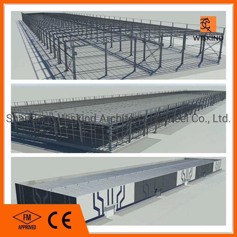 Prefab Steel Structure Space Frame Construction for Warehouse Building