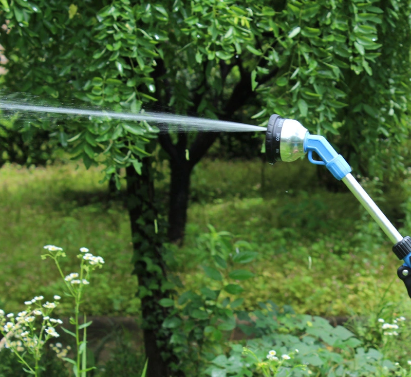 Long-Pole Multi-Function Garden Wash Spray