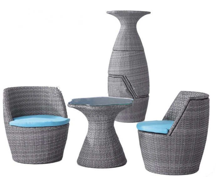 Outdoor Patio Sets Ratan Möbel Sofa Sets Können Montiert Werden Wasserdichte PE Rattan Möbel Eierstühle