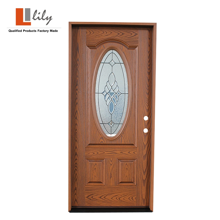 Top Sale Super Quality Flush Bedroom Entry Fiberglass Exterior Door