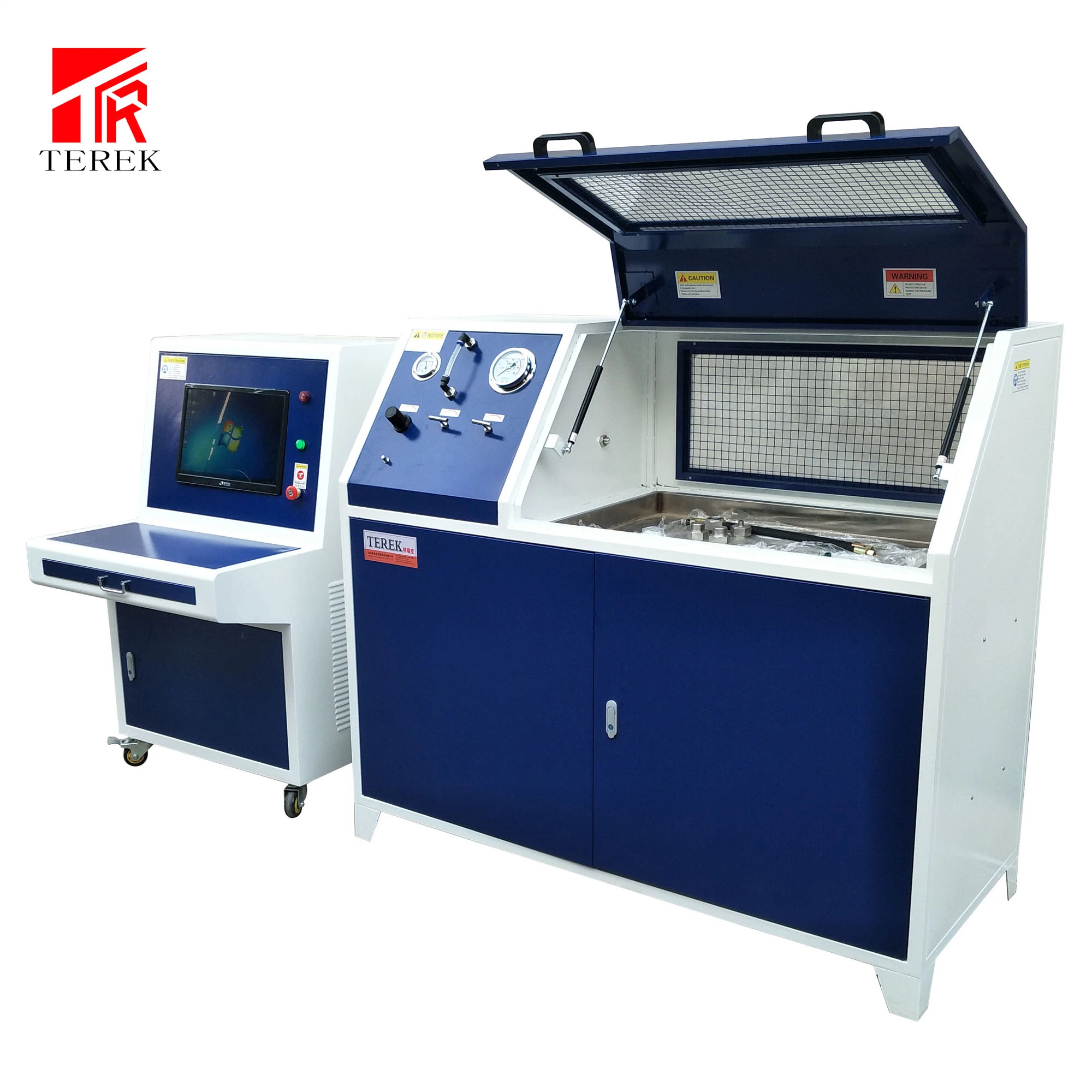 Terek Computer Control Air Hydraulic Hose Pressure Test Bench /Machine /Tester