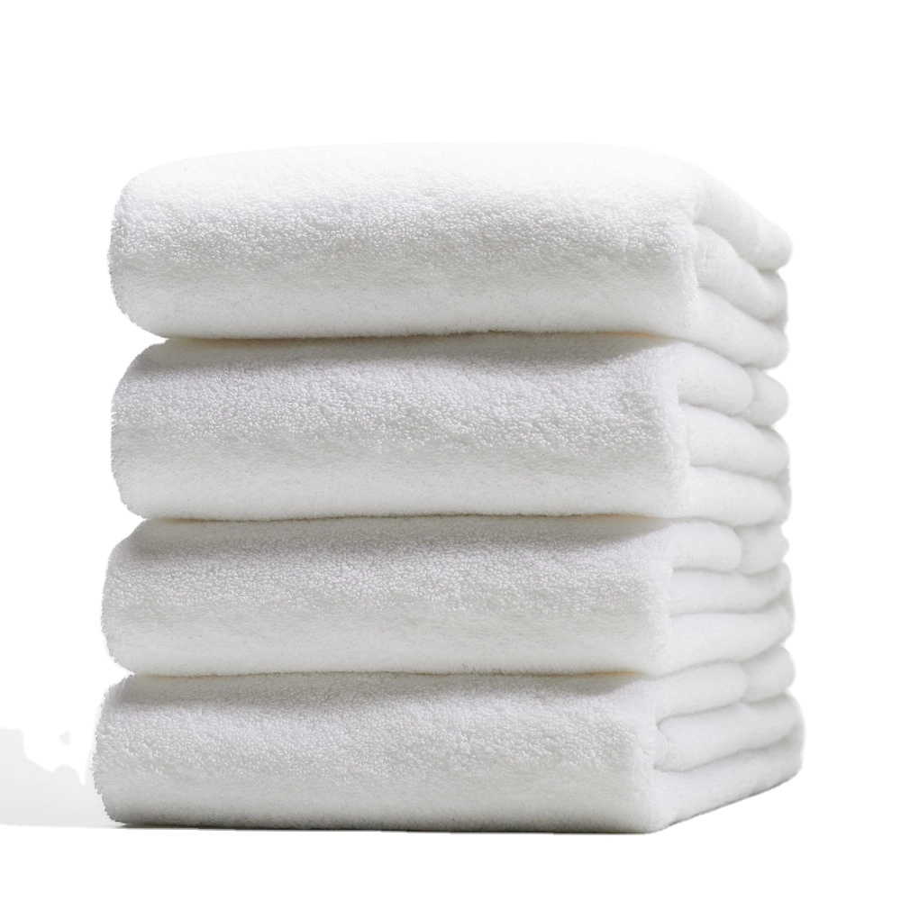 Cheap Price Cotton White Face Towel for Hotels