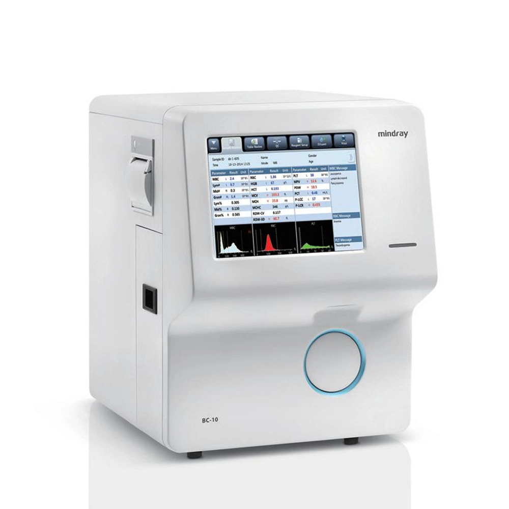 Mindray Medical Good Price Auto Hematology Analyzer Bc10 30 Samples Per Hour 3-Part Hematology Analyzers