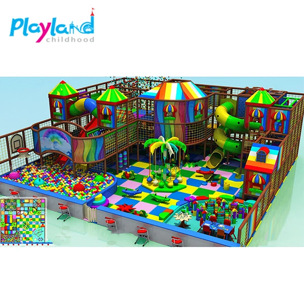 Theme Kids Zone Indoor Playground Equipment Used Commercial Indoor Playground for Sale Used Amusement Park Equipment