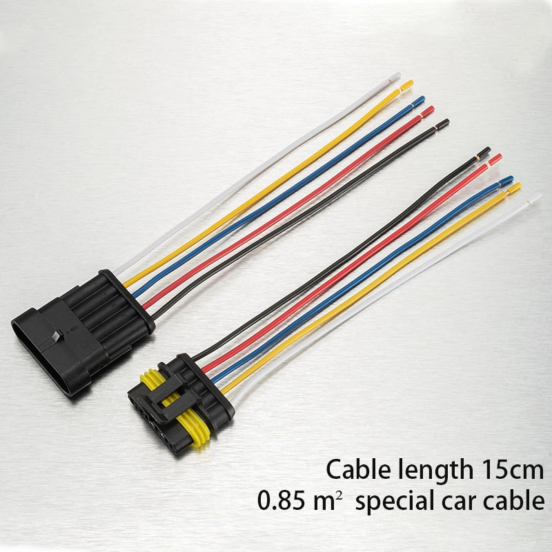 15cm 1P 2p 3p 4p 5p 6p cable de toma eléctrica Mazo de cables