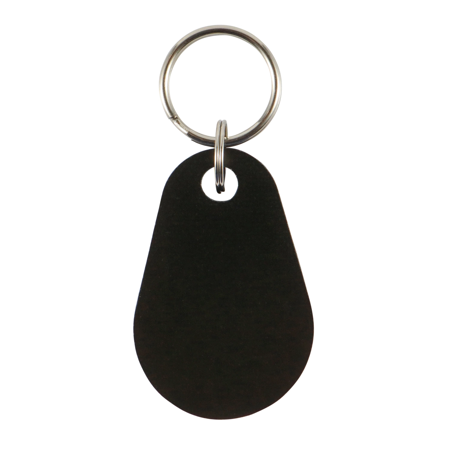 Custom Logo 13.56MHz NFC Smart Keychain Nylon Overmolded RFID Pear Tag Key Fob