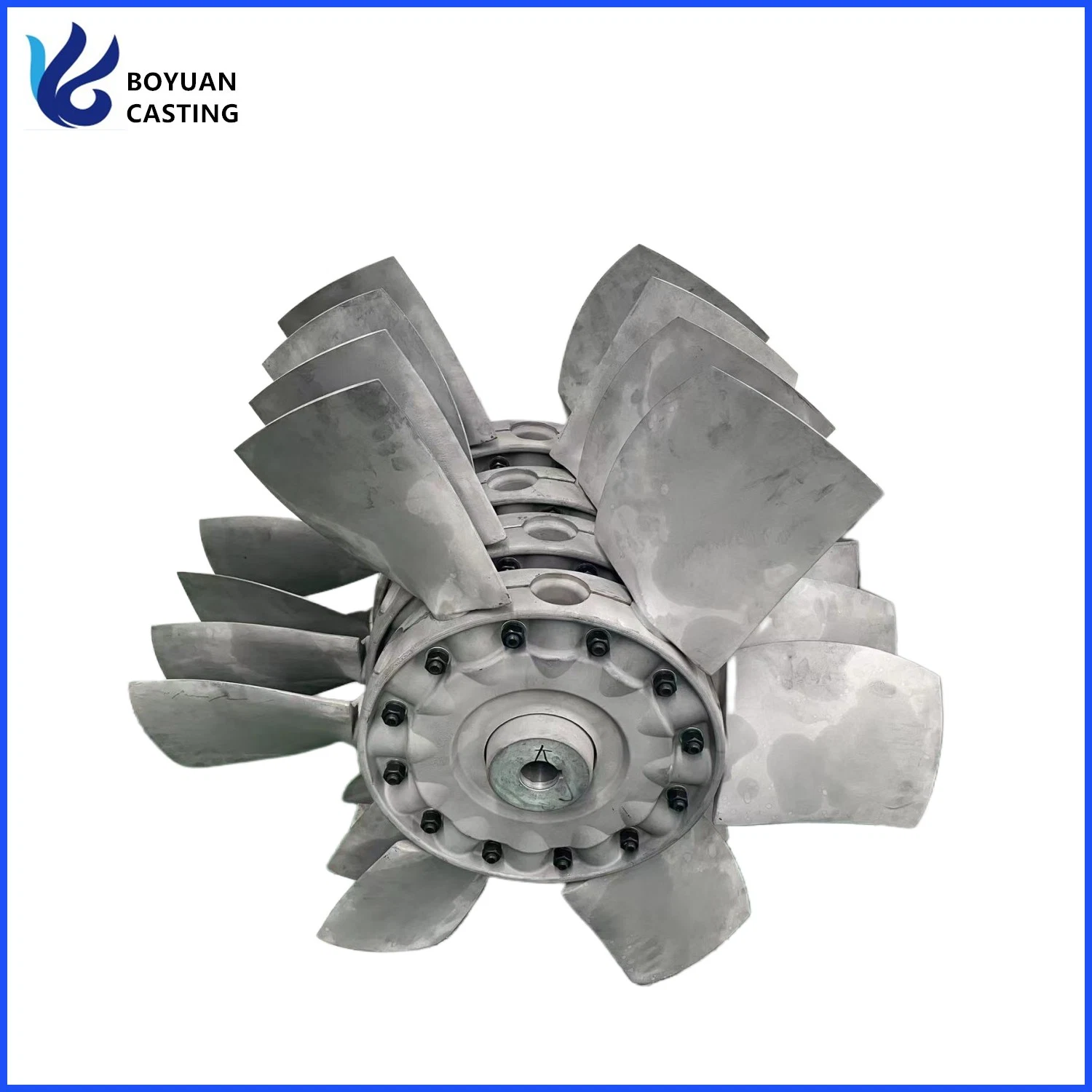 Lame de turbine de ventilateur axial en alliage d'aluminium