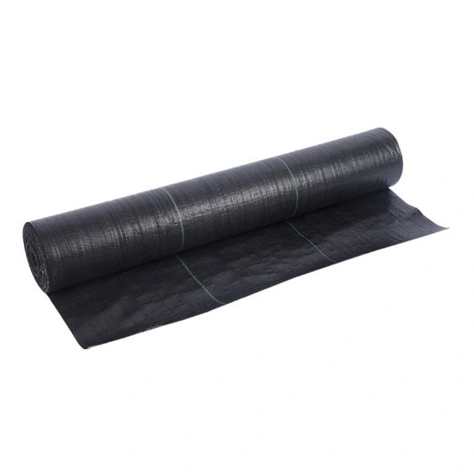 Faible prix 1m X 50m Weedmat Weed Control mat 100gsm Weedbarrier PP du tissu en plastique