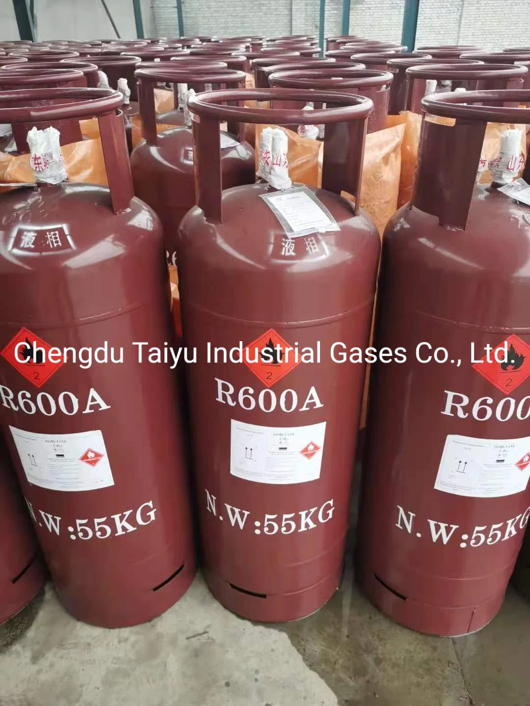 Factory Supplied 99.9% ISO-Butane I-C4h10 Gas for Industry Uses