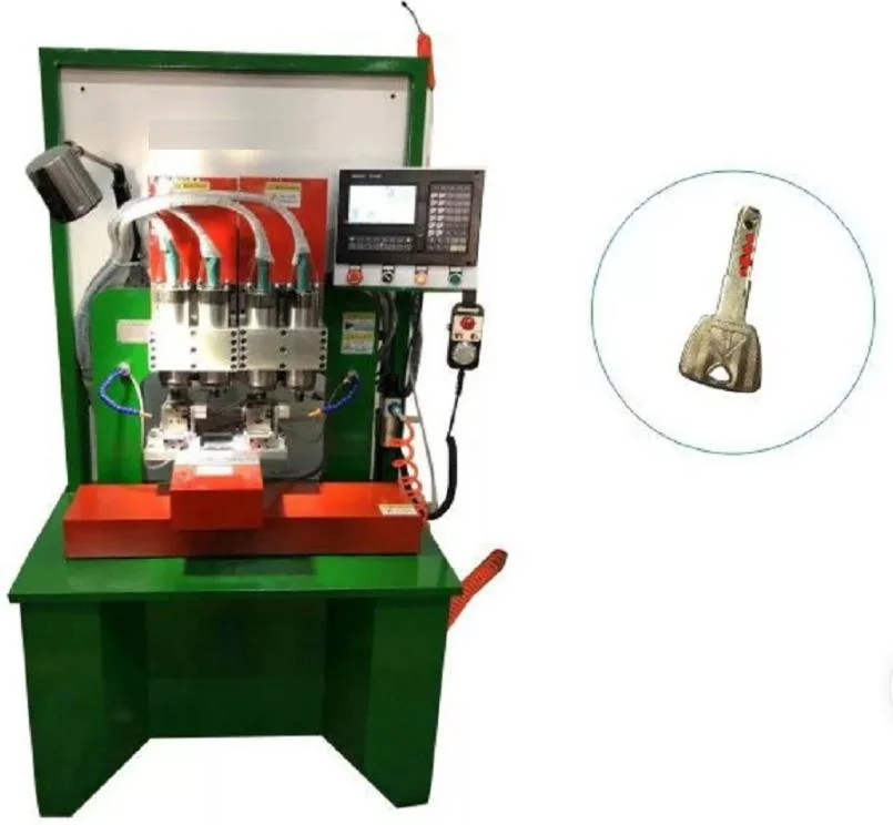 China Supplier Four-Station Bead Lock Drill Machine