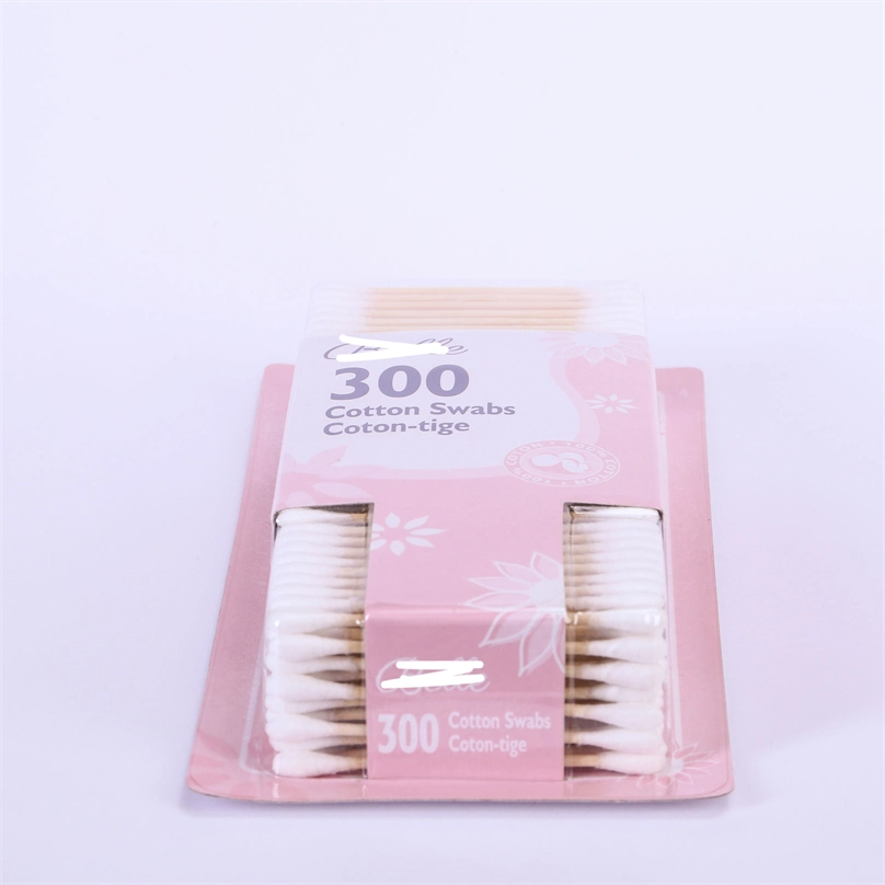 High quality/High cost performance  Double Head Cotton Swab Bamboo Stick for Child