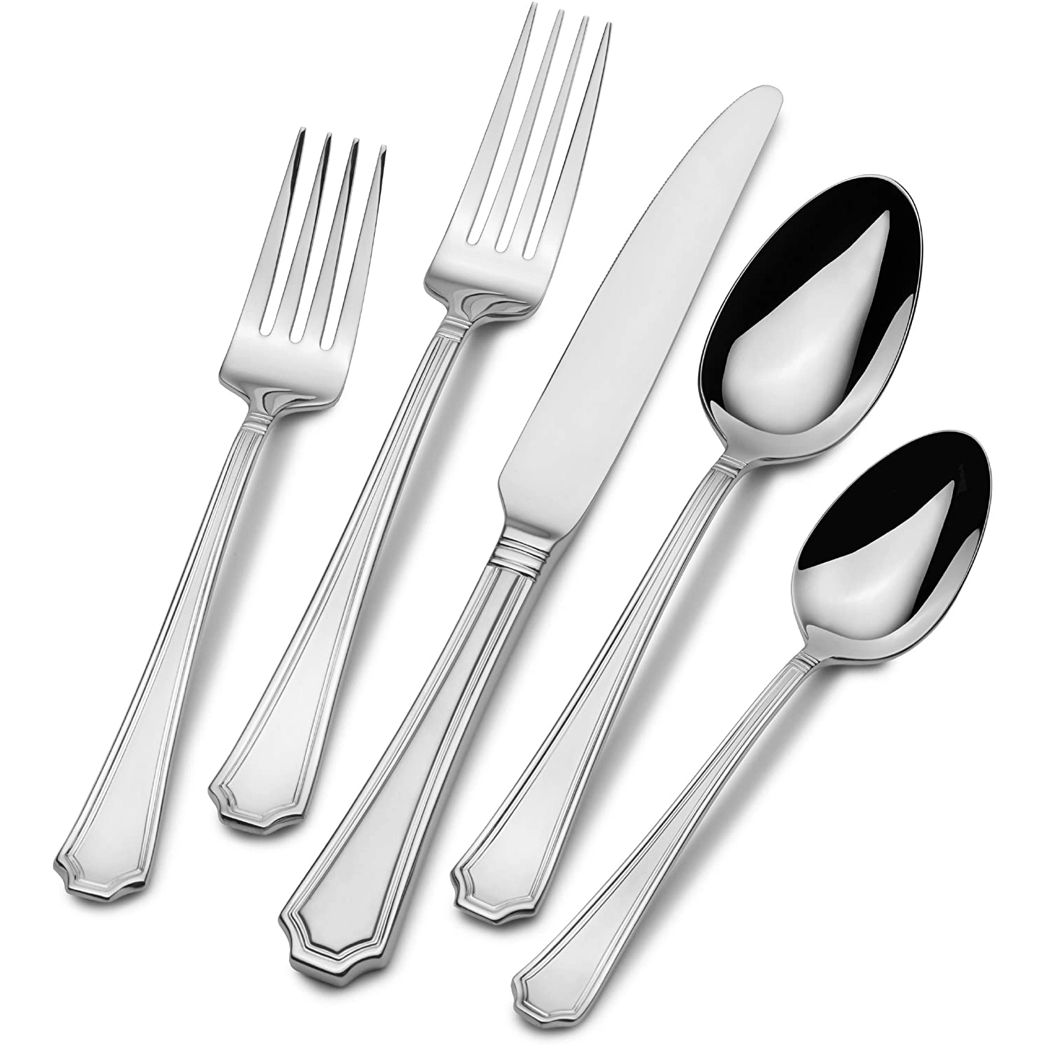 Custom Hotel Wedding Stainless Steel Table Knife Restaurant Silverware Cutlery Luxury Flatware Kitchen Spoon and Fork