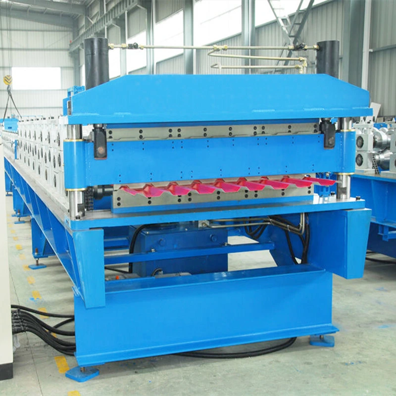 Solar Struct Wall Plate U Beam Stand Seam Glazed Roof Tile Panel Guardrail Plate Roll Forming Line