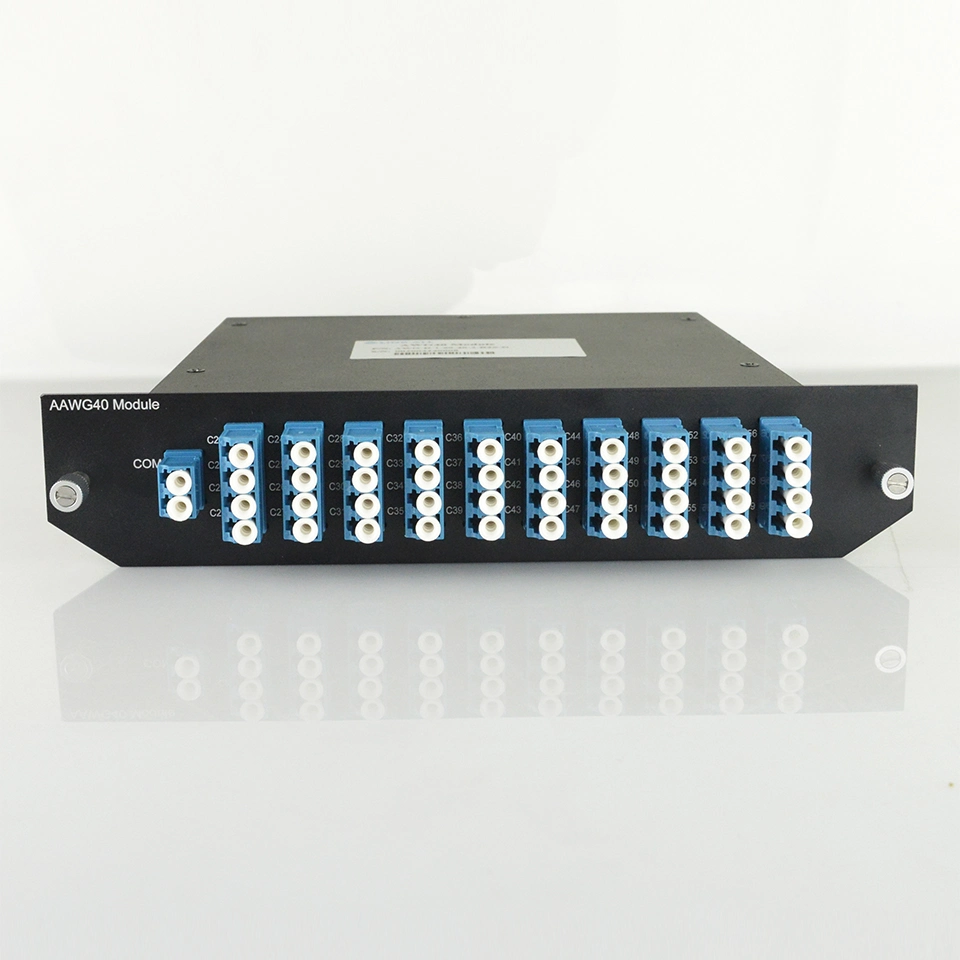 100g Single Fiber, Dual Fiber DWDM 8, 16, 32, 40 Channel DWDM AWG