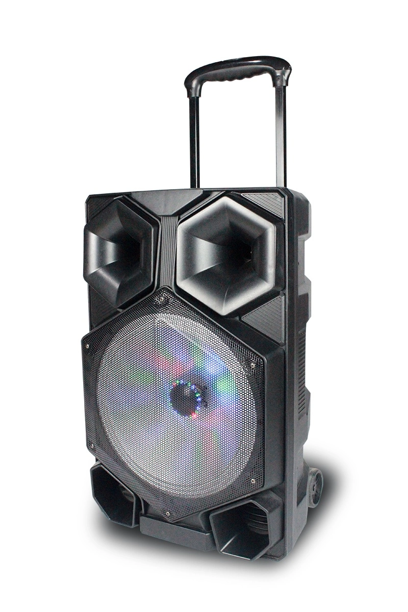 Professional 18 Inch Powered Sound Audio DJ Karaoke Speaker Box Bluetooth Loud Speaker