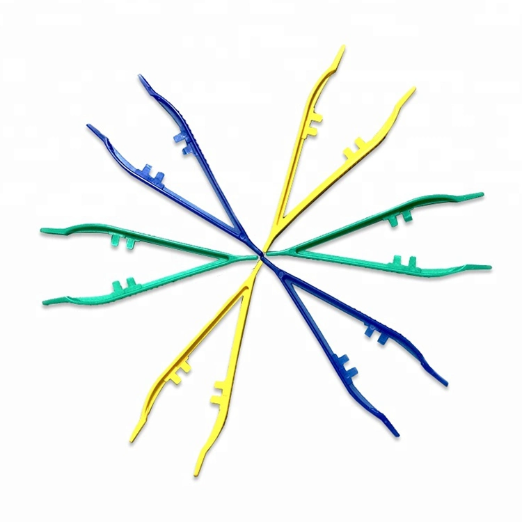 Plástico cirúrgica Medical Polegar pinça fórceps