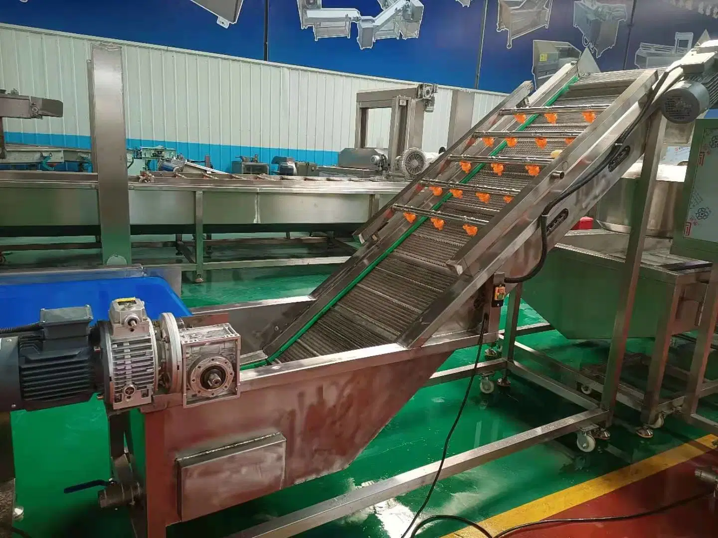 Fully-Automatic&#160; Natural Potato-Chips Production Line