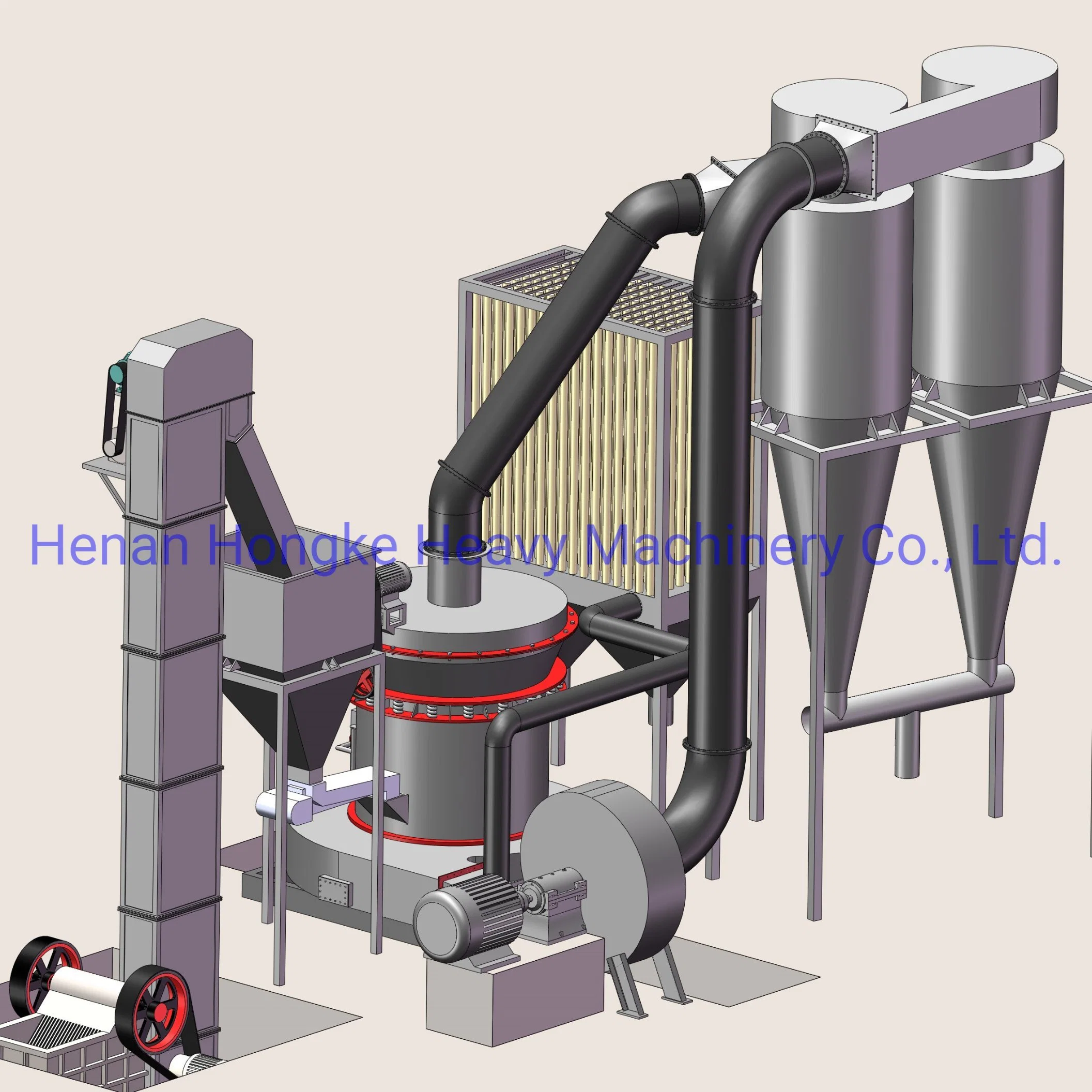 High Efficiency Micro Powder Grinding Mill Machine